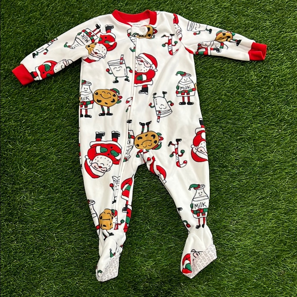 Carters cookies & Milk Family Matching Pajamas - Footies